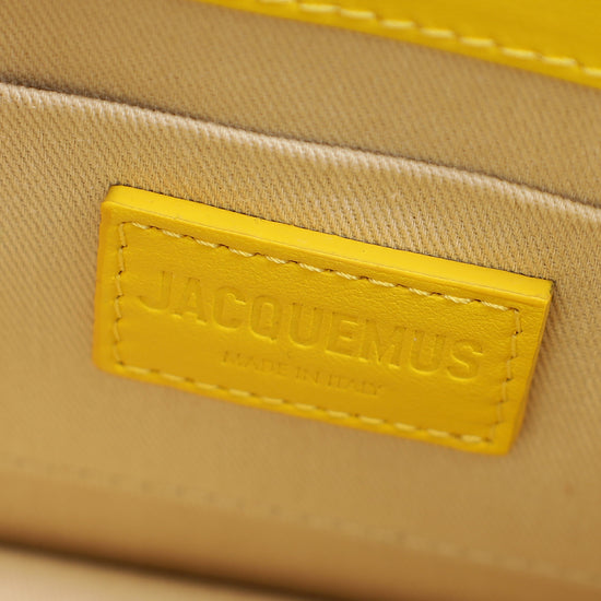 Jacquemus Yellow The Medium Chiquito Bag