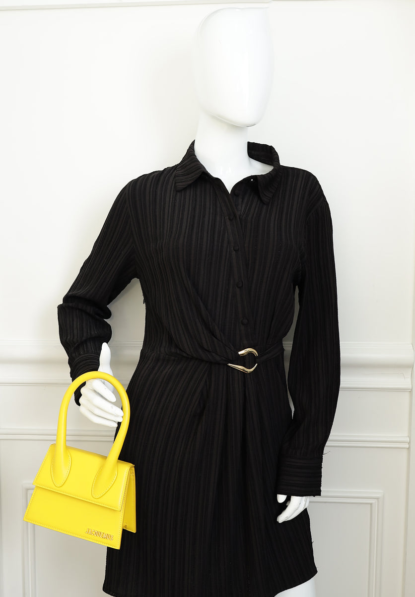 Jacquemus Yellow The Medium Chiquito Bag
