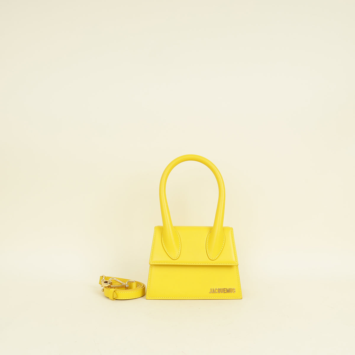 Jacquemus Yellow The Medium Chiquito Bag