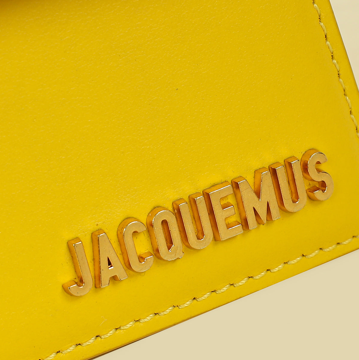 Jacquemus Yellow The Medium Chiquito Bag