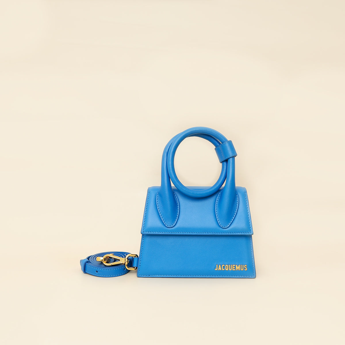 Jacquemus Blue Le Chiquito Noeud Bag-Jacquemus-THE CLOSET