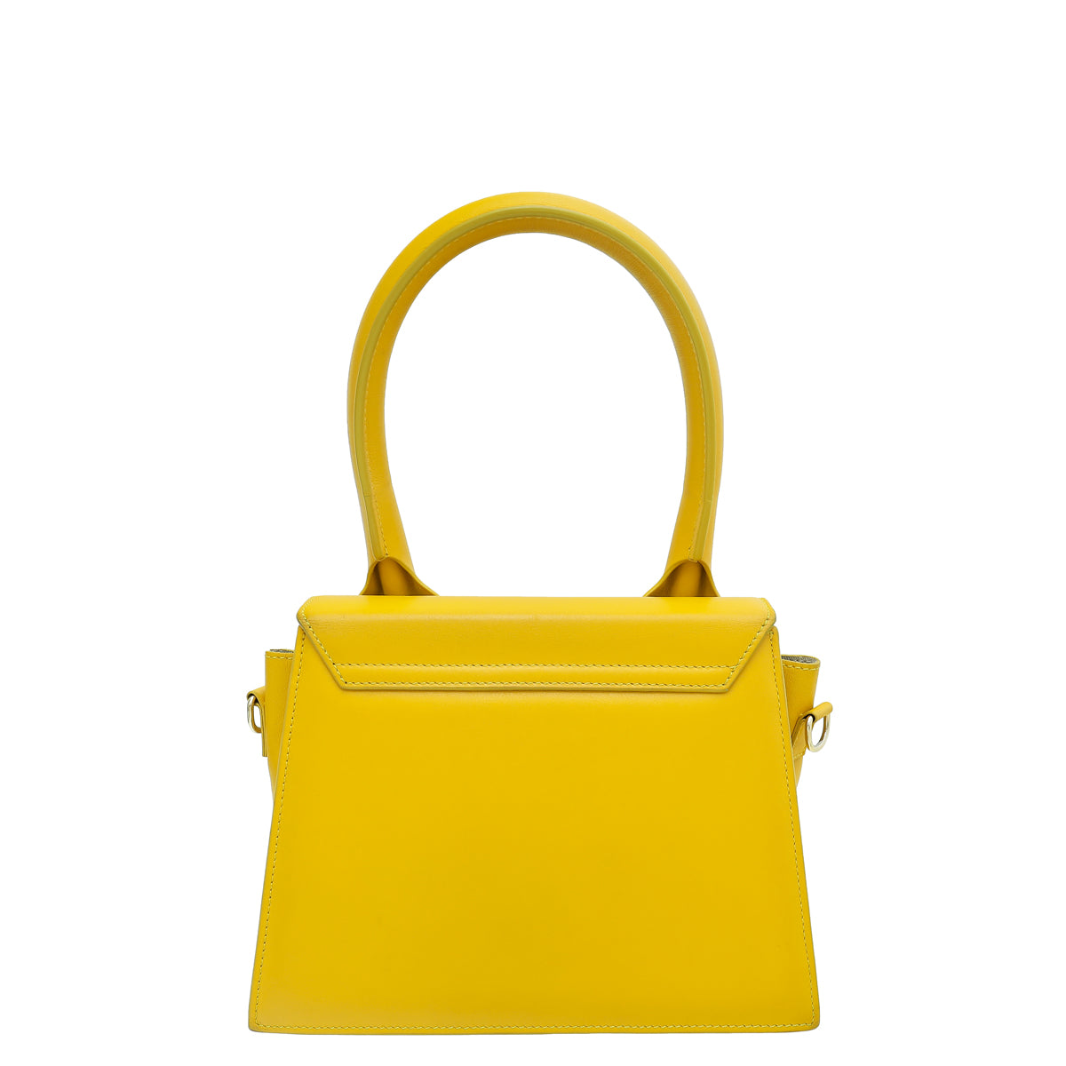 Jacquemus Yellow Le Chiquito Noeud Top Handle Large Bag-Jacquemus-THE CLOSET