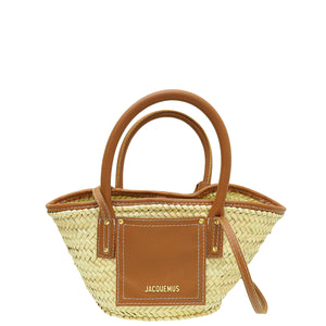 Jacquemus Bicolor Le panier Soli Basket Bag