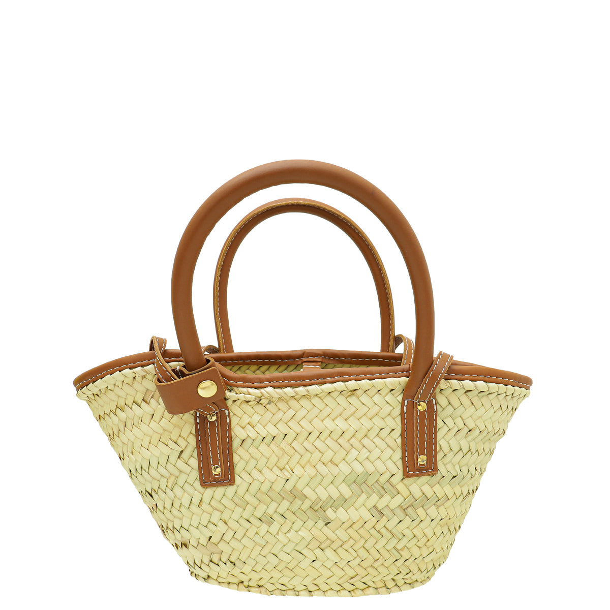 Jacquemus Bicolor Le panier Soli Basket Bag-Jacquemus-THE CLOSET