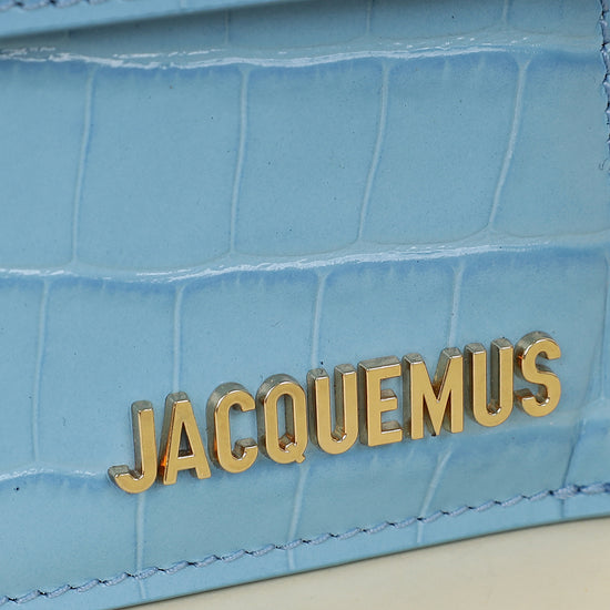 Jacquemus Gradient Blue Le Grand Bambino Crossbody Flap Bag-Jacquemus-THE CLOSET