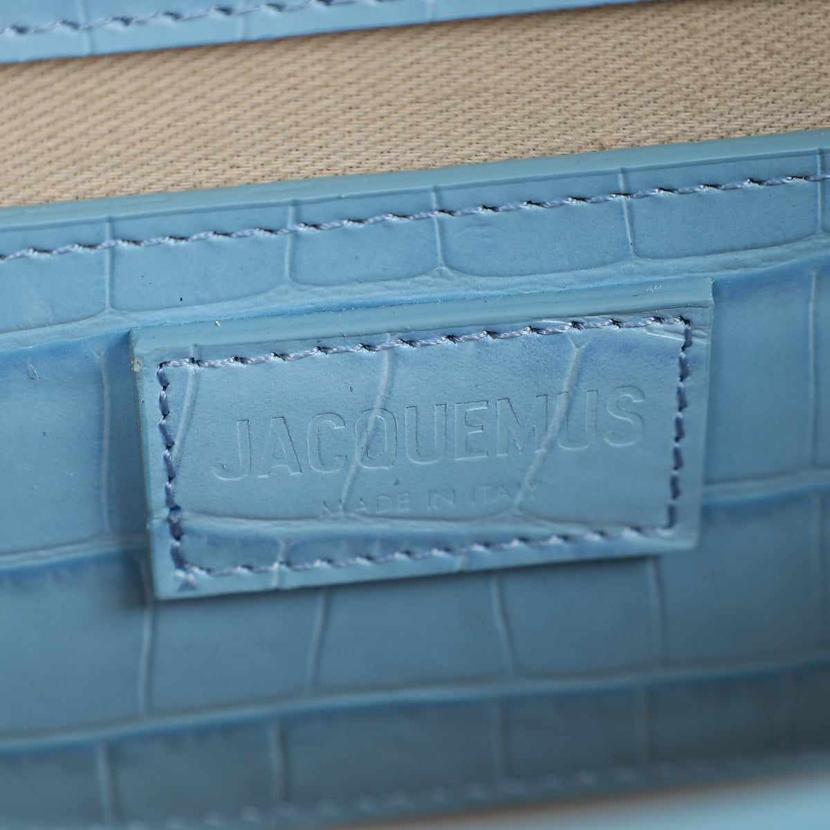 Jacquemus Gradient Blue Le Grand Bambino Crossbody Flap Bag-Jacquemus-THE CLOSET