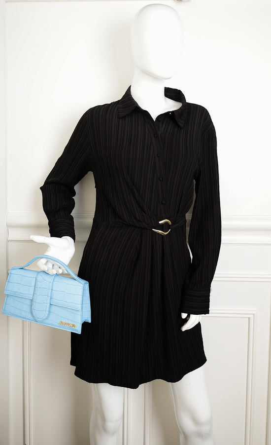 Jacquemus Gradient Blue Le Grand Bambino Crossbody Flap Bag-Jacquemus-THE CLOSET