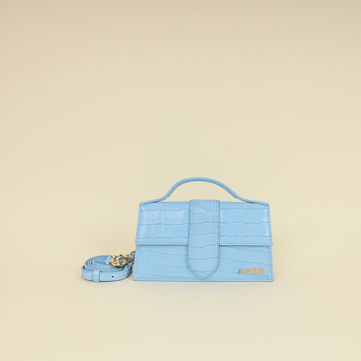 Jacquemus Gradient Blue Le Grand Bambino Crossbody Flap Bag-Jacquemus-THE CLOSET