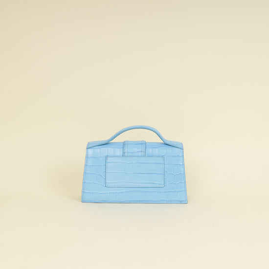 Jacquemus Gradient Blue Le Grand Bambino Crossbody Flap Bag-Jacquemus-THE CLOSET