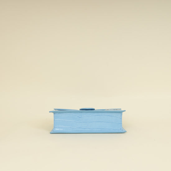 Jacquemus Gradient Blue Le Grand Bambino Crossbody Flap Bag-Jacquemus-THE CLOSET