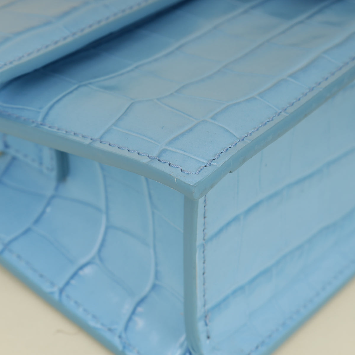 Jacquemus Gradient Blue Le Grand Bambino Crossbody Flap Bag-Jacquemus-THE CLOSET