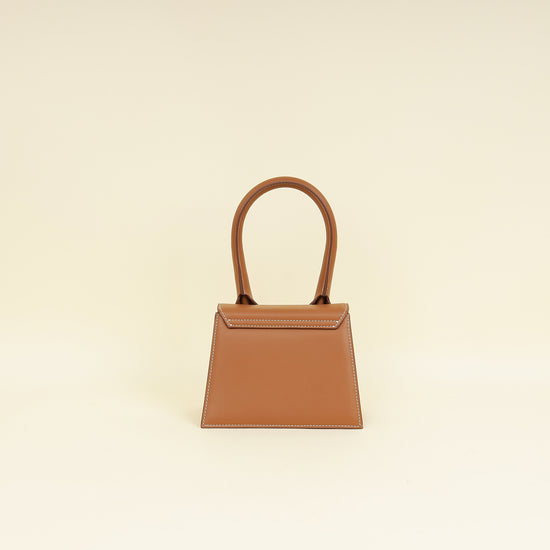 Jacquemus Brown Le Chiquito Moyen Bag-Jacquemus-THE CLOSET