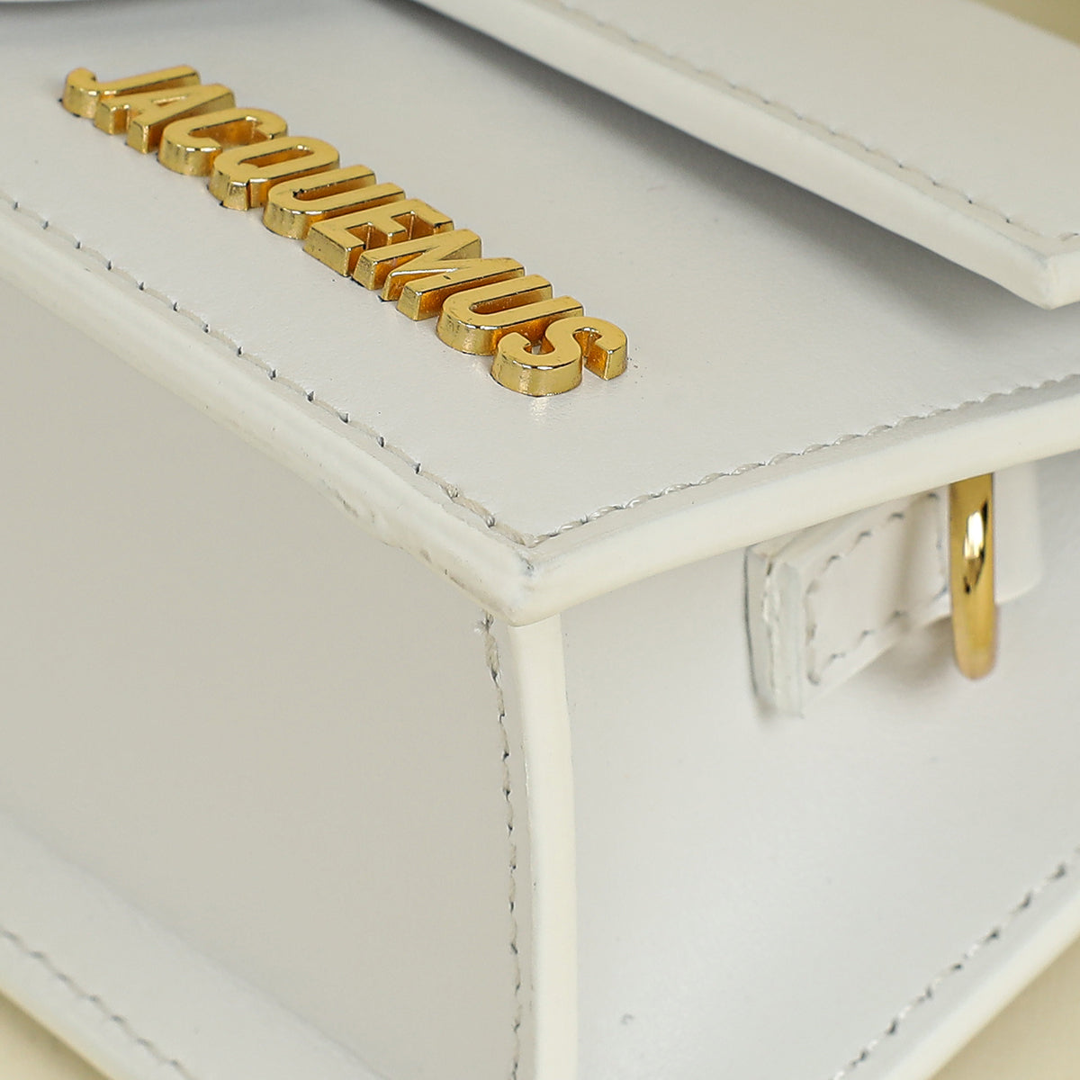 Jacquemus White Le Bambino Les Classiques Small Bag