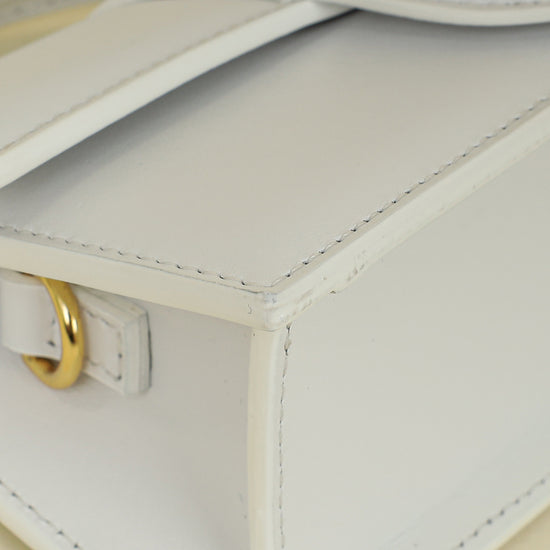 Jacquemus White Le Bambino Les Classiques Small Bag