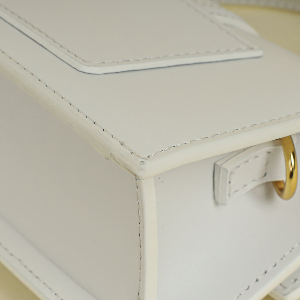 Jacquemus White Le Bambino Les Classiques Small Bag