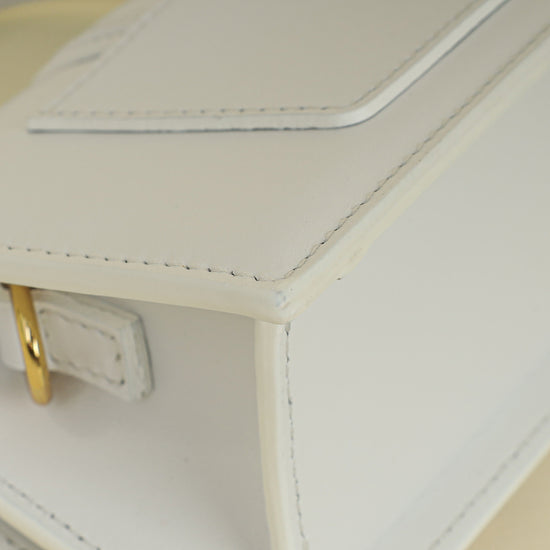 Jacquemus White Le Bambino Les Classiques Small Bag