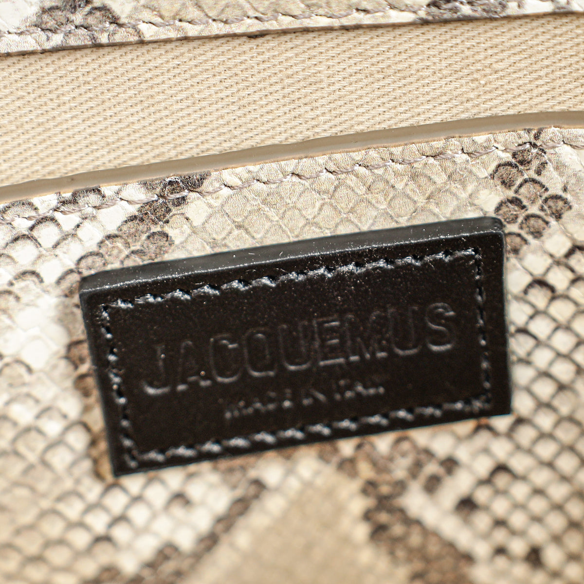 Jacquemus Bicolor The Bambino Long Shoulder Bag