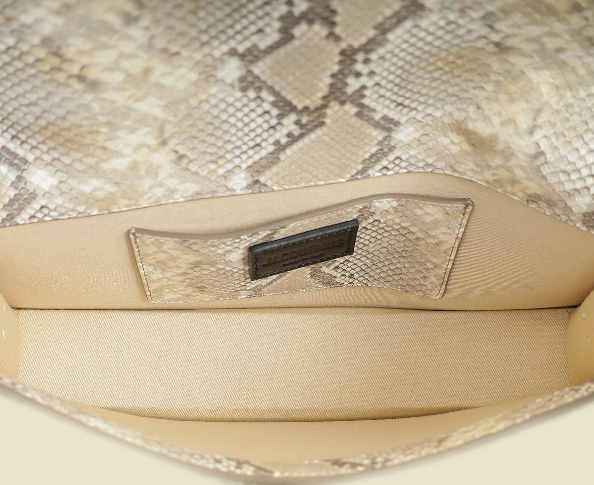 Jacquemus Bicolor The Bambino Long Shoulder Bag