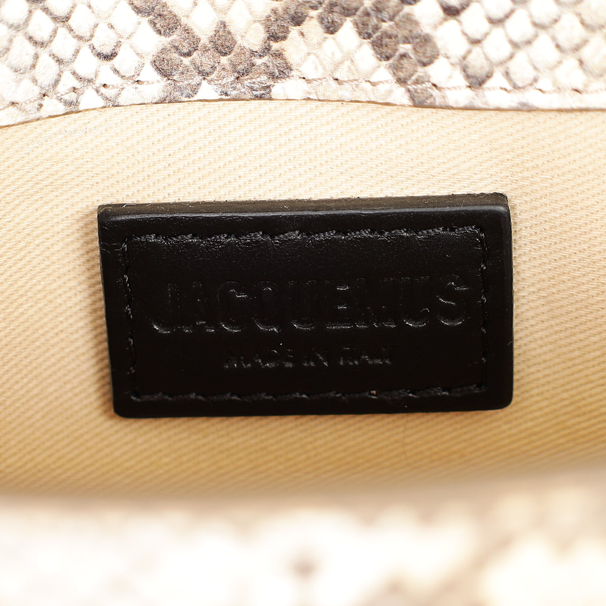 Jacquemus Beige The Bambino Bag-Jacquemus-THE CLOSET