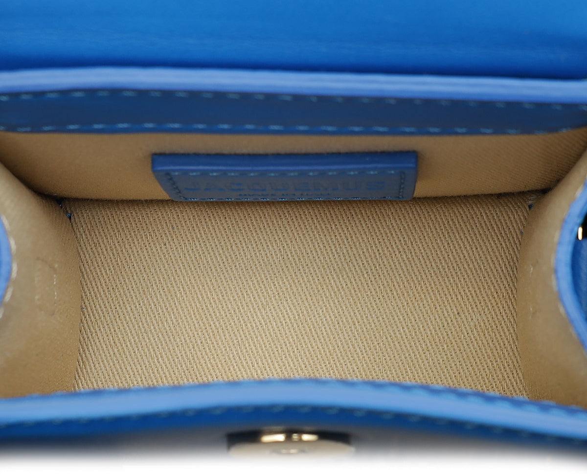 Jacquemus Royal Blue Le Chiquito Moyen Bag