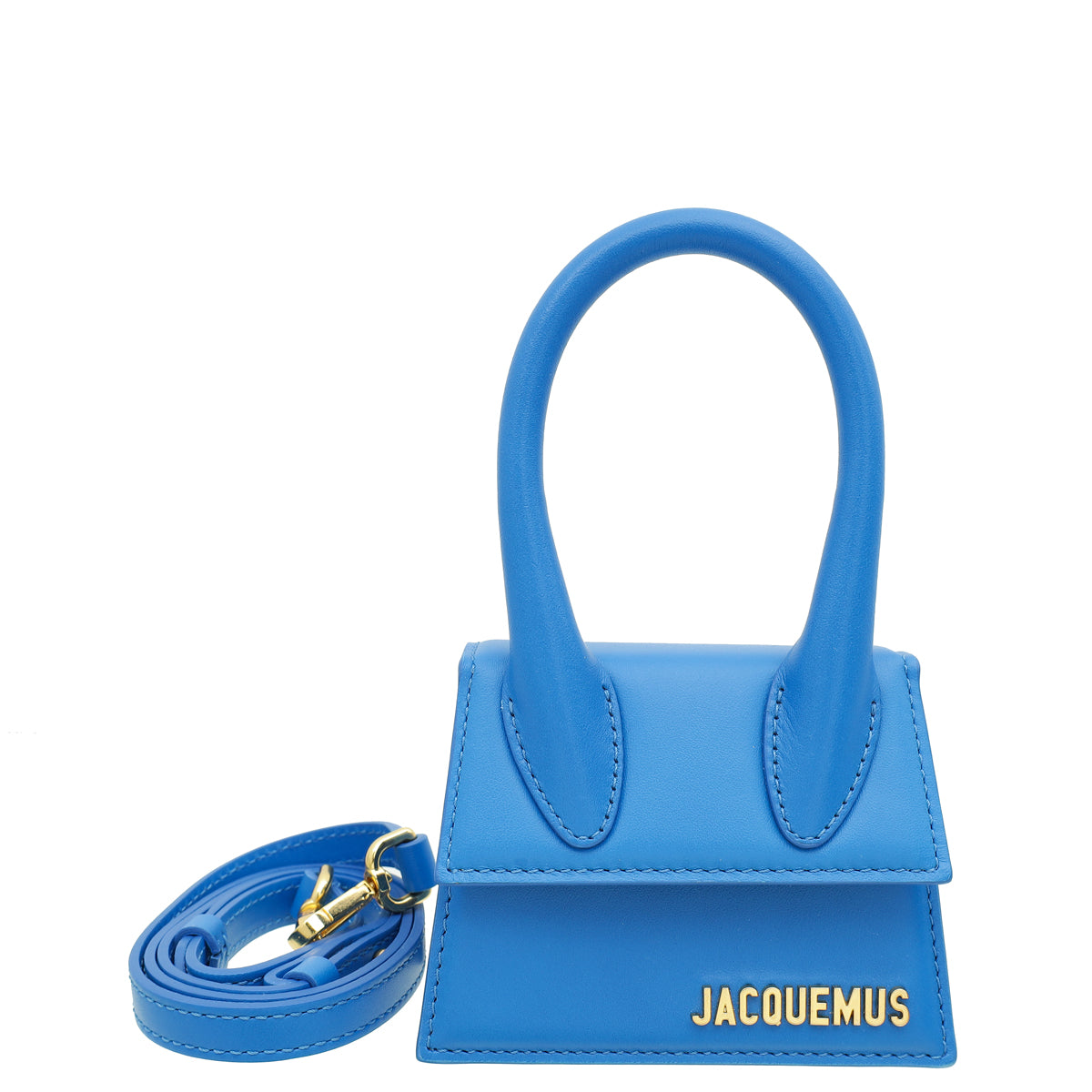 Jacquemus Royal Blue Le Chiquito Mini Bag - Main Image
