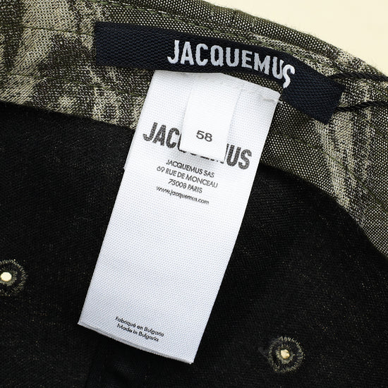 Jacquemus Khaki Banana Logo The Gadjo LA CROISIÈRE Cap