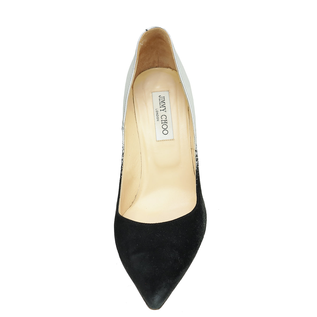 Jimmy Choo Bicolor Pointed Pump 40-Jimmy Choo-THE CLOSET