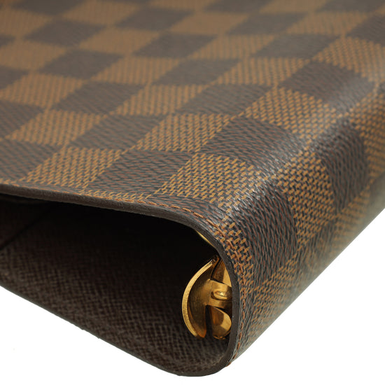 Louis Vuitton Damier Ebene Ring Agenda Large Cover