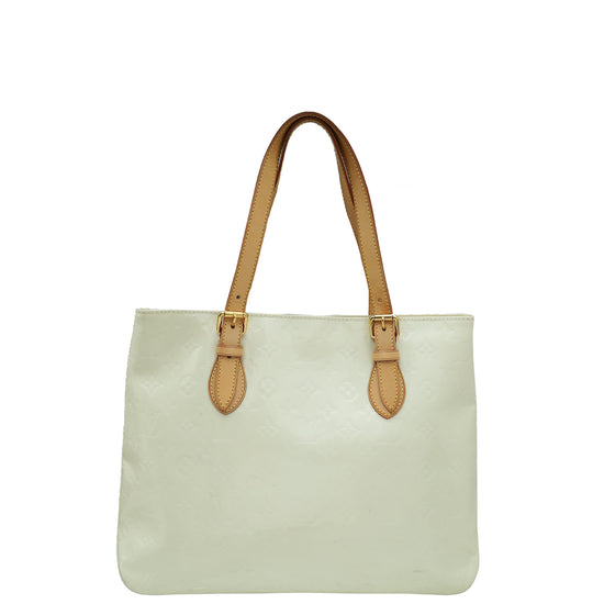 Louis Vuitton Pearl Monogram Vernis Brentwood Tote Bag