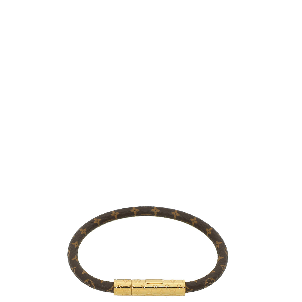Louis Vuitton Brown Monogram Confidential Bracelet-Louis Vuitton-THE CLOSET