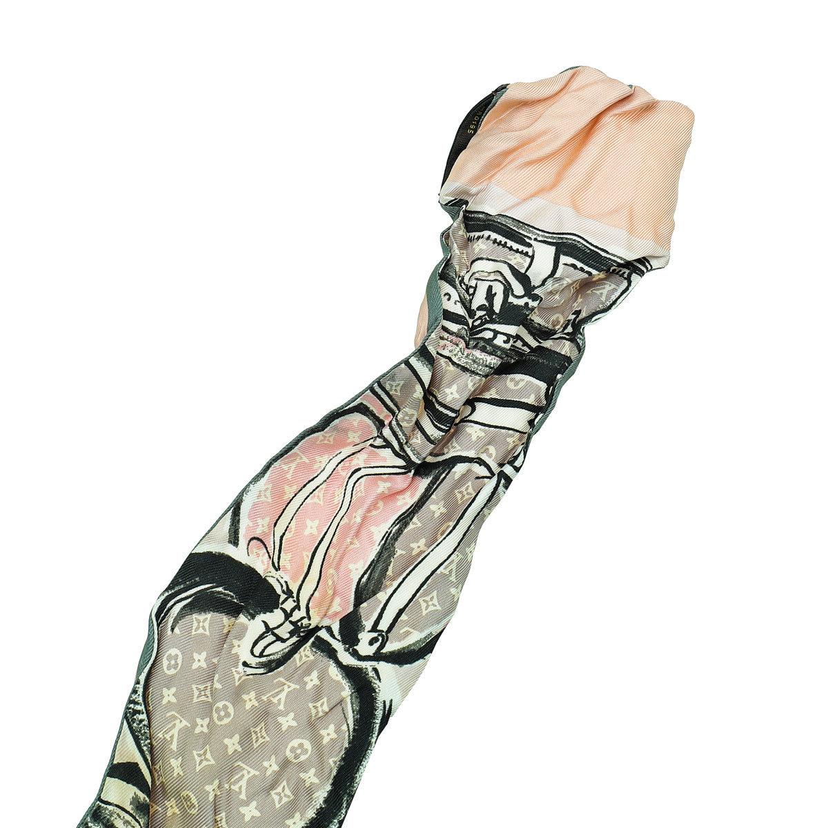 Louis Vuitton Rose Poudre Monogram Trunks Print Bandeau – THE CLOSET