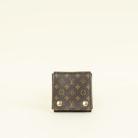 Louis Vuitton Brown Monogram Folding Jewelry Case PM