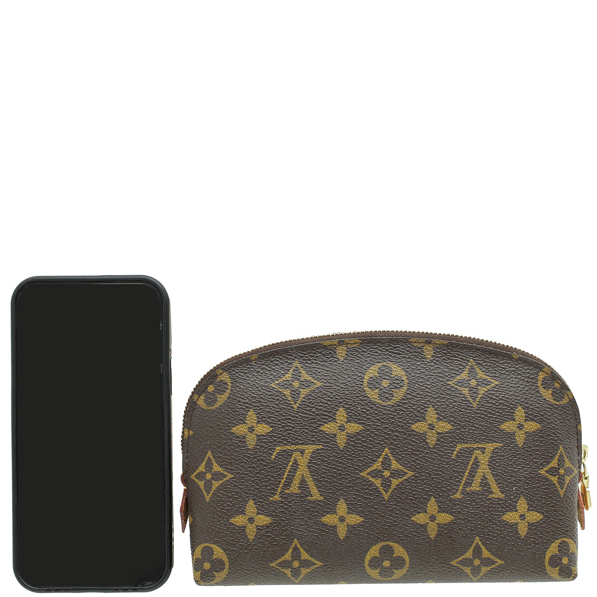 Louis Vuitton Ebene Monogram Cosmetic Pouch-Louis Vuitton-THE CLOSET