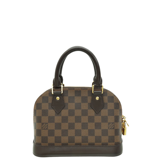 Louis Vuitton Damier Ebene Alma BB Bag