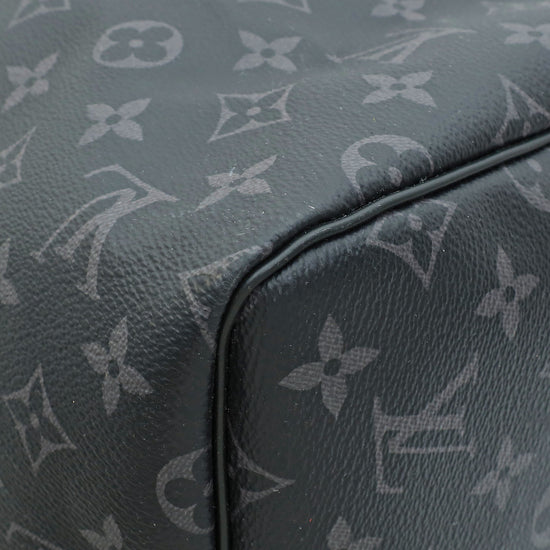 Louis Vuitton Monogram Eclipse Keepall Bandouliere 55 Bag