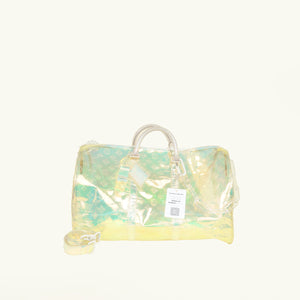 Louis Vuitton Monogram Iridescent Prism Keepall Bandouliere 50 Bag