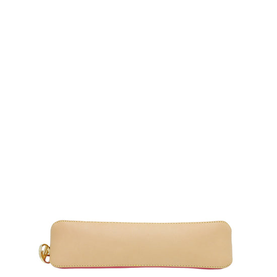 Louis Vuitton Monogram Fuchsia Christmas Animation Pencil Pouch