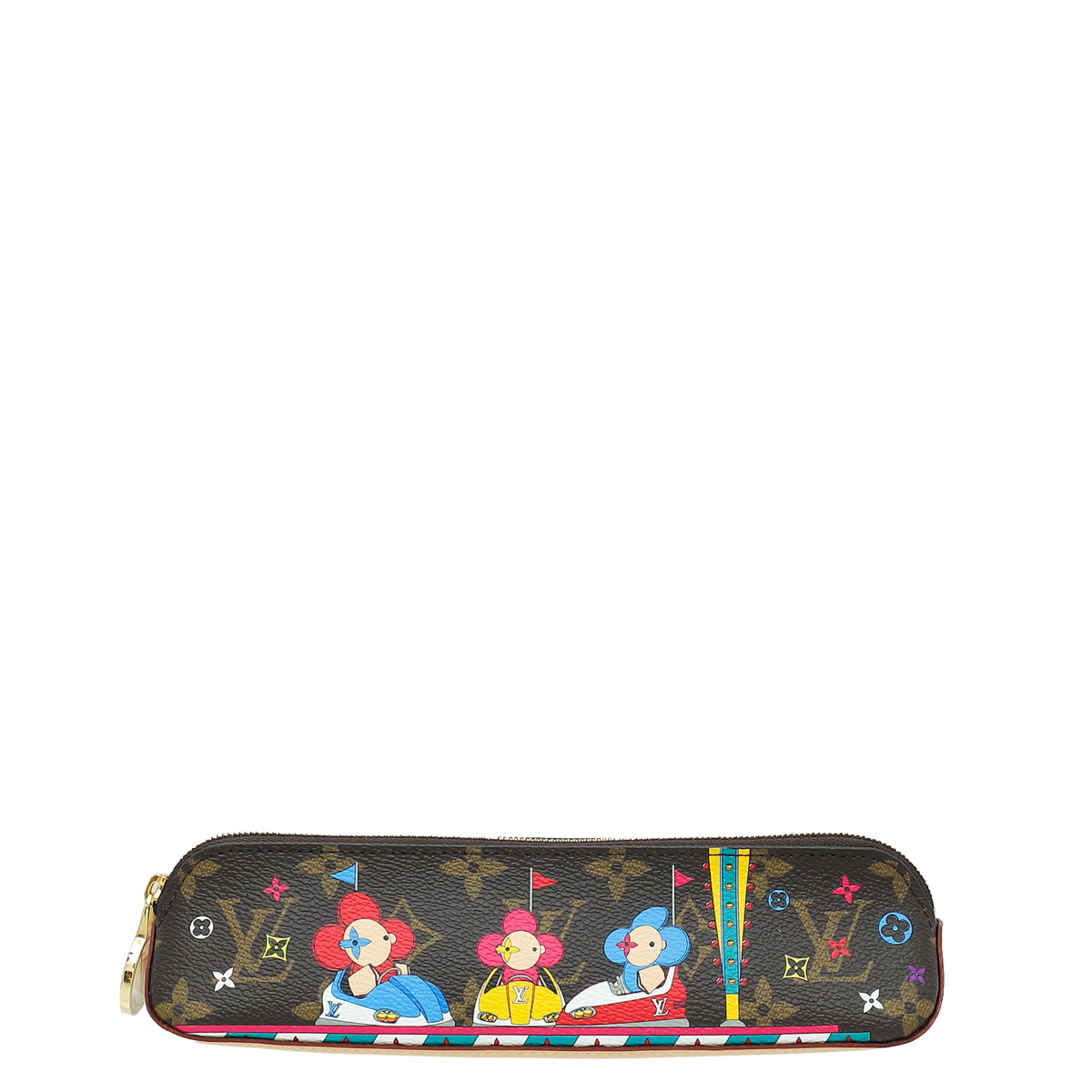 Louis Vuitton Monogram Red Christmas Animation Pencil Pouch-Louis Vuitton-THE CLOSET