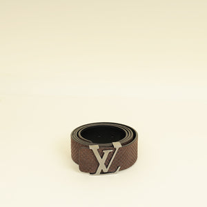 Louis Vuitton Bicolor Mini Damier 40mm LV Initiales Reversible Belt 40