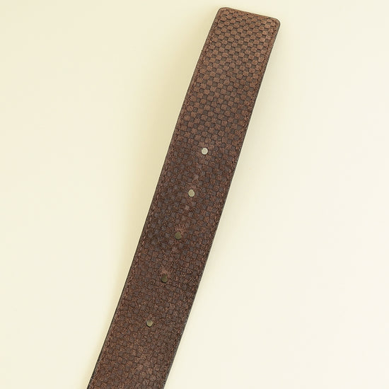 Louis Vuitton Bicolor Mini Damier 40mm LV Initiales Reversible Belt 40