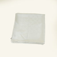 Louis Vuitton White Evermore Shawl