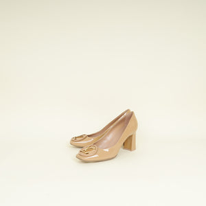 Louis Vuitton Beige Madeleine Pump 38