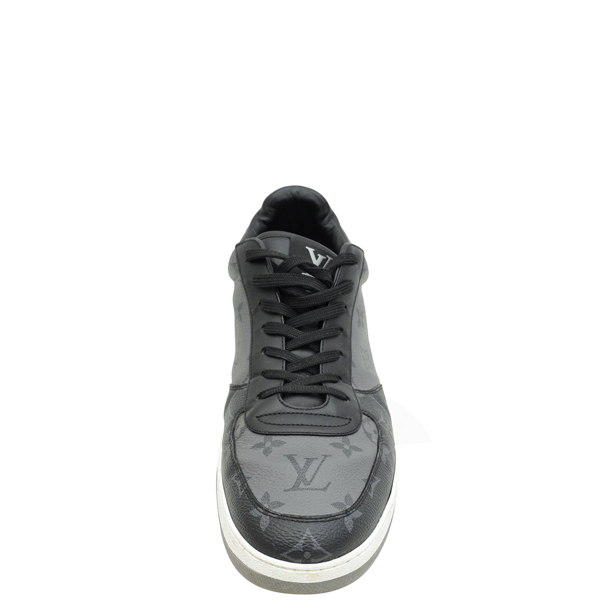 Louis Vuitton Bicolor Reverse Monogram Eclipse Rivoli Sneakers 10.5-Louis Vuitton-THE CLOSET