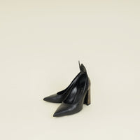 Louis Vuitton Monogram Black Rodeo Queen Pumps 37
