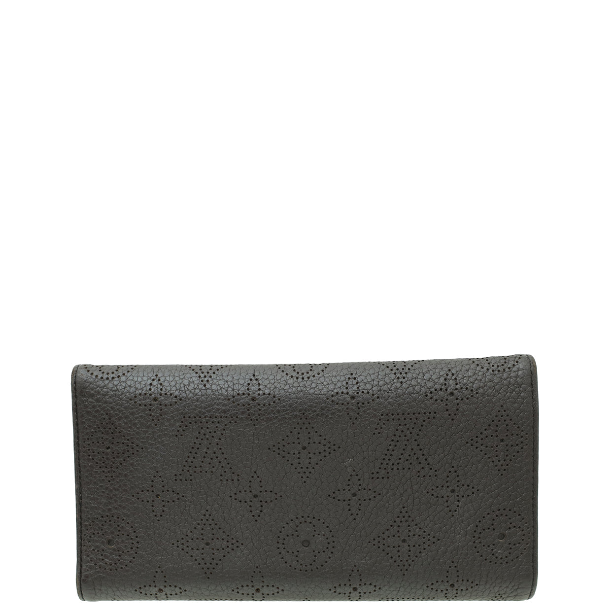 Louis Vuitton Black Monogram Mahina Perforated Amelia Wallet-Louis Vuitton-THE CLOSET