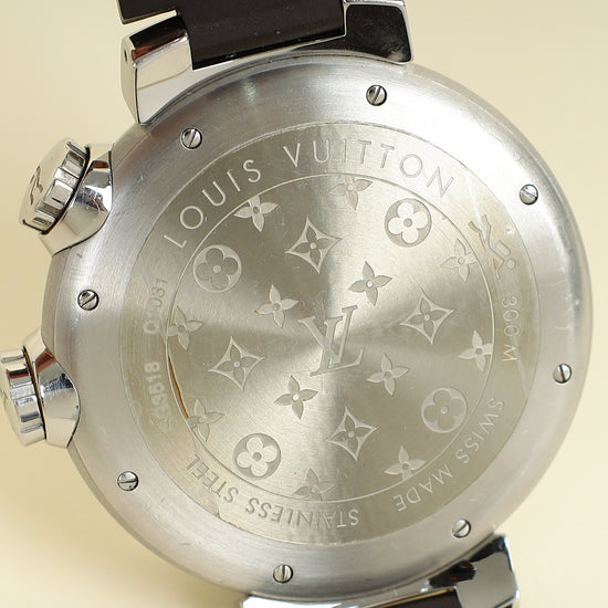 Louis Vuitton Stainless Steel Tambour Diving Automatic 44mm Watch