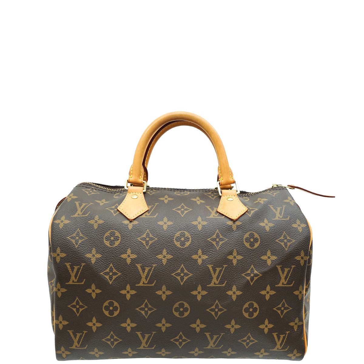 Louis Vuitton Ebene Monogram Speedy 30 Bag-Louis Vuitton-THE CLOSET