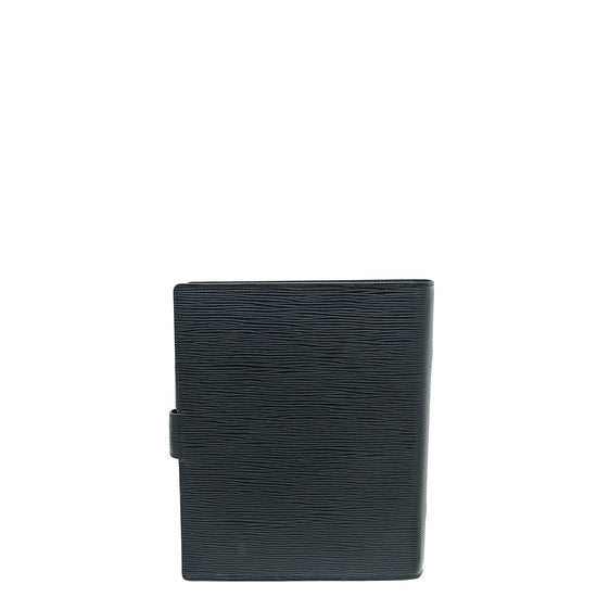 Louis Vuitton Black Large Agenda Cover – The Closet