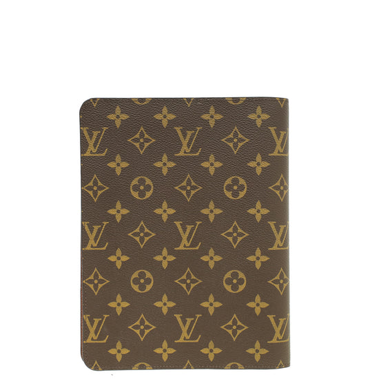 Louis Vuitton Brown Monogram Agenda Cover