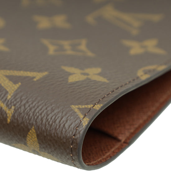 Louis Vuitton Brown Monogram Agenda Cover